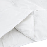 Duvet Invernale con cuscino 2 pcs Bianco Piuma d'anatra