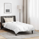 Duvet Estivo con cuscino 2 pcs Bianco Piuma d'anatra