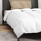 Duvet Invernale con cuscino 2 pcs Bianco Piuma d'anatra