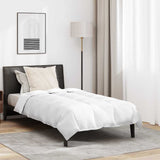 Duvet Invernale con cuscino 2 pcs Bianco Piuma d'anatra
