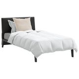 Duvet Invernale con cuscino 2 pcs Bianco Piuma d'anatra