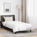 Duvet 2-in-1 con cuscino 2 pcs Bianco Piuma d'anatra