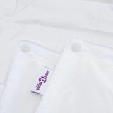 Duvet 2-in-1 con cuscino 2 pcs Bianco Piuma d'anatra