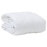 Duvet Estivo con cuscino 2 pcs Bianco Microfibra