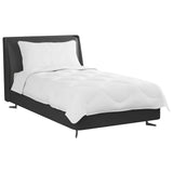 Duvet Estivo con cuscino 2 pcs Bianco Microfibra