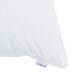 Duvet Estivo con cuscino 2 pcs Bianco Microfibra