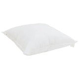 Duvet Estivo con cuscino 2 pcs Bianco Microfibra
