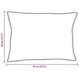 Duvet Estivo con cuscino 2 pcs Bianco Microfibra