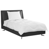 Duvet Estivo con cuscino 2 pcs Bianco Microfibra