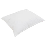 Piumone con cuscino 2 pcs Bianco Microfibra