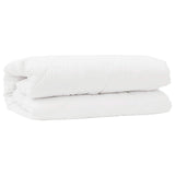 Set di Piumoni con cuscino 2 pcs Bianco Microfibra