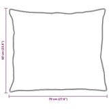 Set di Piumoni con cuscino 2 pcs Bianco Microfibra