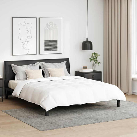Piumone con cuscino 3 pcs Bianco Piume