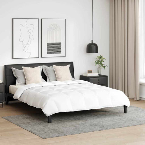 Set di Piumoni con cuscino 3 pcs Bianco Piuma d'anatra