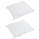 Set di Piumoni con cuscino 3 pcs Bianco Piuma d'anatra