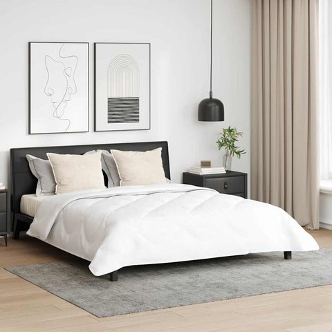 Piumone con cuscino 3 pcs Bianco 200 x 220 cm Microfibra