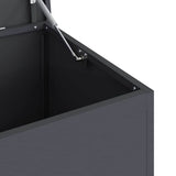 Cassa per cuscini da giardino Acciaio 100 x 50,5 x 50 cm 220