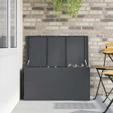 Cassa per cuscini da giardino Acciaio 100 x 50,5 x 50 cm 220