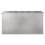 Cassa per cuscini da giardino Acciaio 100 x 50,5 x 50 cm 220