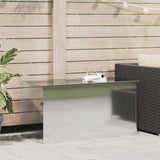 Cassa per cuscini da giardino Acciaio 100 x 50,5 x 50 cm 220