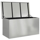 Cassa per cuscini da giardino Acciaio 100 x 50,5 x 50 cm 220