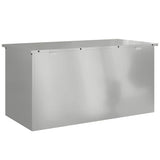 Cassa per cuscini da giardino Acciaio 100 x 50,5 x 50 cm 220
