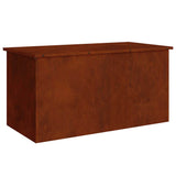 Cassa per cuscini da giardino Acciaio 100 x 50,5 x 50 cm 220