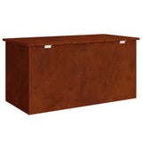 Cassa per cuscini da giardino Acciaio 100 x 50,5 x 50 cm 220