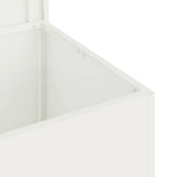 Cassa per cuscini da giardino Acciaio 80 x 50,5 x 50 cm 220