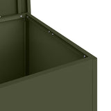 Cassa per cuscini da giardino Acciaio 80 x 50,5 x 50 cm 175 L