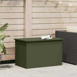 Cassa per cuscini da giardino Acciaio 80 x 50,5 x 50 cm 175 L