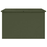 Cassa per cuscini da giardino Acciaio 80 x 50,5 x 50 cm 175 L