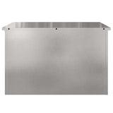 Cassa per cuscini da giardino Acciaio 80 x 50,5 x 50 cm 220