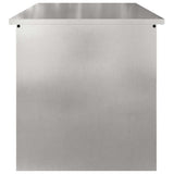 Cassa per cuscini da giardino Acciaio 80 x 50,5 x 50 cm 220