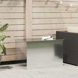 Cassa per cuscini da giardino Acciaio 80 x 50,5 x 50 cm 175 L
