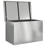 Cassa per cuscini da giardino Acciaio 80 x 50,5 x 50 cm 175 L