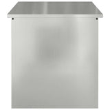 Cassa per cuscini da giardino Acciaio 80 x 50,5 x 50 cm 175 L