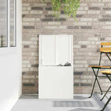 Cassa per cuscini da giardino Acciaio 55 x 50,5 x 50 cm 220