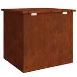 Cassa per cuscini da giardino Acciaio 55 x 50,5 x 50 cm 220