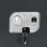 Cassetta di sicurezza digitale Grigio scuro 35 x 31 x 50 cm