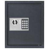 Cassetta di sicurezza digitale Grigio scuro 30 x 10 x 36,5 cm