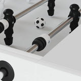 Tavolo da Calcio Paracolpi 3 x 3 x 2 cm Asta 16 pcs Nero