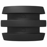 Paracolpi per tavolo da calcio balilla 16 pcs Nero 3 x 3 x 2 cm