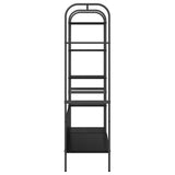 Stendibiancheria Nero 120 x 44 x 160 cm Legno truciolato