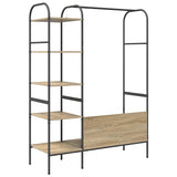 Stendibiancheria Marrone 120 x 44 x 160 cm Legno truciolato
