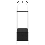 Stendibiancheria Nero 100 x 44 x 160 cm Legno truciolato