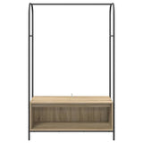 Stendibiancheria Rovere Marrone 100 x 44 x 160 cm
