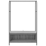 Stendibiancheria Grigio 100 x 44 x 160 cm Legno truciolato