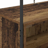 Stendibiancheria Rovere Marrone 100 x 44 x 160 cm