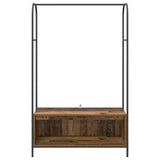 Stendibiancheria Marrone 100 x 44 x 160 cm Legno truciolato